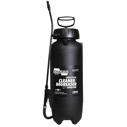 Vaporisateur industriel pour nettoyant & d&eacute;graissant Viton, 3 gal. (11,36 L), Plastique/Poly&eacute;thyl&egrave;ne, Lance de 18" Pathway Supply LP