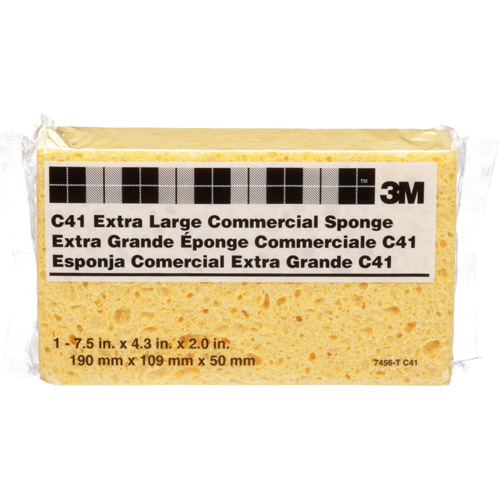 &eacute;ponges de format commercial, Cellulose, 4-1/2" la x 7-1/2" l Pathway Supply LP
