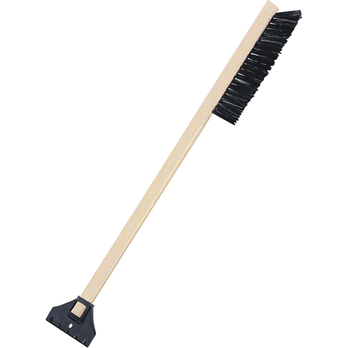 Snow Brush, 25" Long, Beige/Black Pathway Supply LP