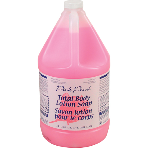 Pink Pearl Total Body Lotion Soap, Liquid, 4 L, Scented Pathway Supply LP