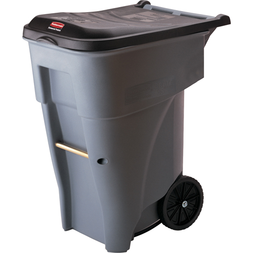 Brute&reg; Roll Out Containers, Polyethylene, 65 US gal. Pathway Supply LP