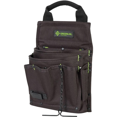 Tool Bag, Nylon, 7 Pockets, Black Pathway Supply LP