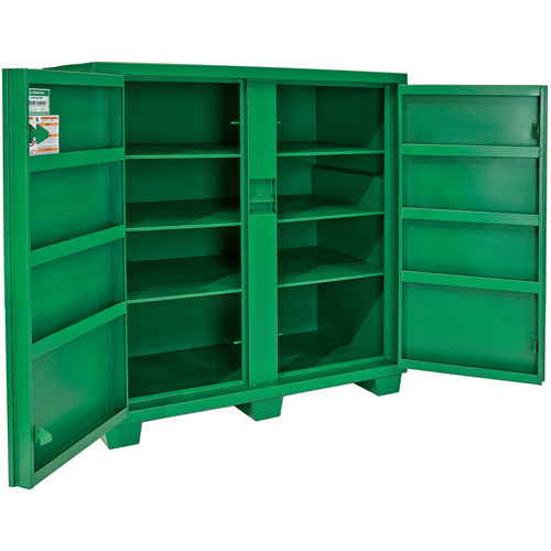 Coffret d'armoire, Acier, Vert Pathway Supply LP