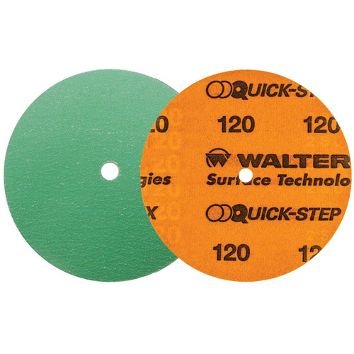 Quick-Step XX Sanding Disc, 6" Dia., 120 Grit, Ceramic Pathway Supply LP