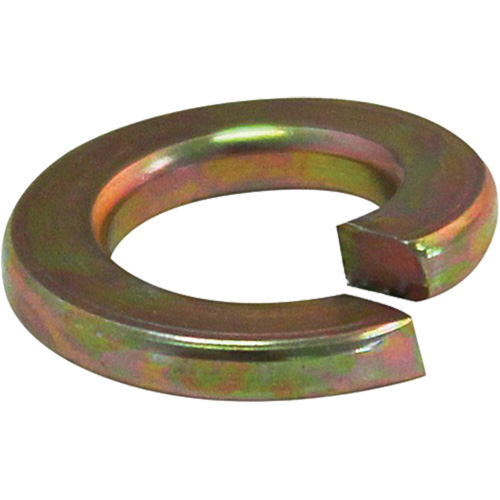 Split Lock Washer, 1", Yellow Zinc Pathway Supply LP