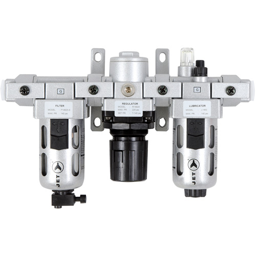 AFRLMI38 3-Piece Intermediate Air Filter, Regulator & Lubricator, 3/8" NPT Pathway Supply LP