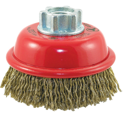 MAXI-CRIMPED Premium Crimped Wire Cup Brush Pathway Supply LP