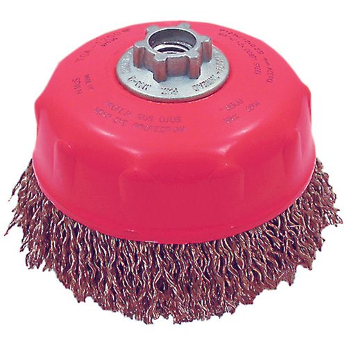 MAXI-CRIMPED Premium Crimped Wire Cup Brush Pathway Supply LP