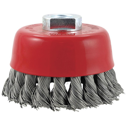 CK3201M14 High Performance Knot Twisted Cup Brush, 3" Dia. Pathway Supply LP