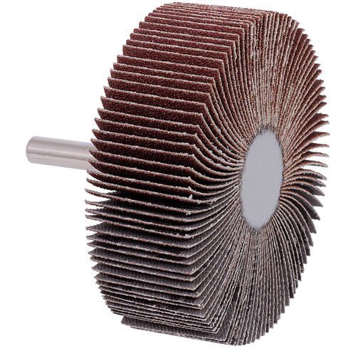 Shaft-Mounted Flap Wheel, 60 Grit, 3" x 1" x 1/4" Pathway Supply LP