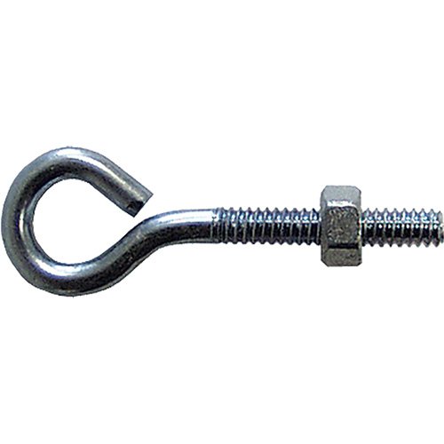 Eye Bolt, 3/8" Dia., 6" L, Zinc Plated Pathway Supply LP