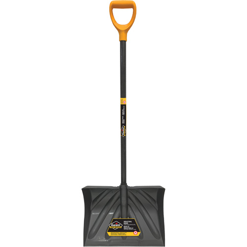 Pro Snow Shovel, Polypropylene Blade, 13-1/2" Wide, D-Grip Handle Pathway Supply LP
