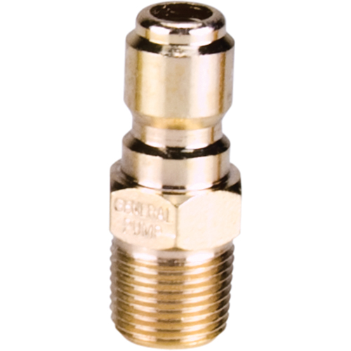 Connecteur m&acirc;le 3/8" &agrave; d&eacute;saccouplement rapide en acier plaqu&eacute; Pathway Supply LP