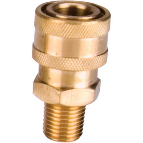 Douille femelle 1/4" &agrave; d&eacute;saccouplement rapide en laiton Pathway Supply LP