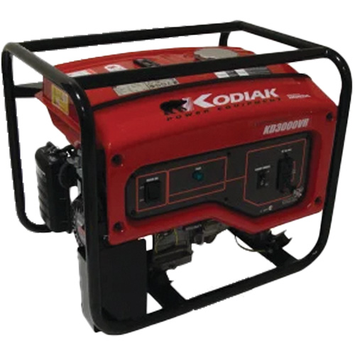 Kodiak KD3000VR Portable Generator, 2400 W Rated, 120 V, 16 L Tank Pathway Supply LP