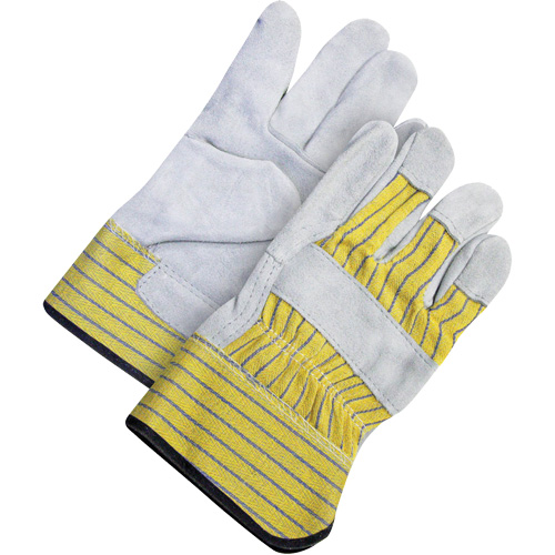 Gants d'ajusteur classiques, Taille unique, Paume en Cuir de vache refendu, Doublure en Molleton Pathway Supply LP