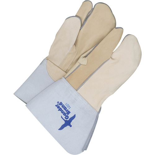 One-Finger Leather Mitts, Grain Cowhide, Size 11 Pathway Supply LP