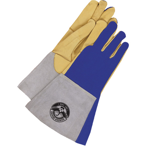 MIG & TIG Welding Gloves, Grain Deerskin, Size Large Pathway Supply LP