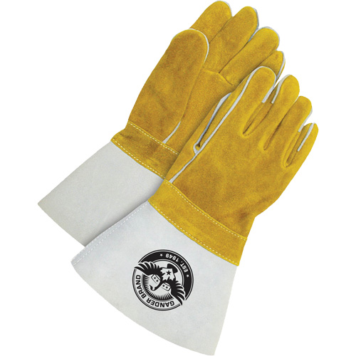 Welder Gloves with 5" Cuff, Split Cowhide, Size One Size Pathway Supply LP
