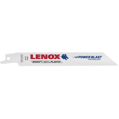 General Purpose Reciprocating Saw Blades, Bi-Metal, 10 TPI, 8" L x 3/4" W Pathway Supply LP