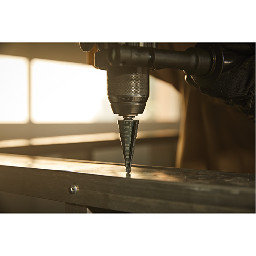 Foret &eacute;tag&eacute; no 8, 3/16" - 7/8", Acier rapide Pathway Supply LP