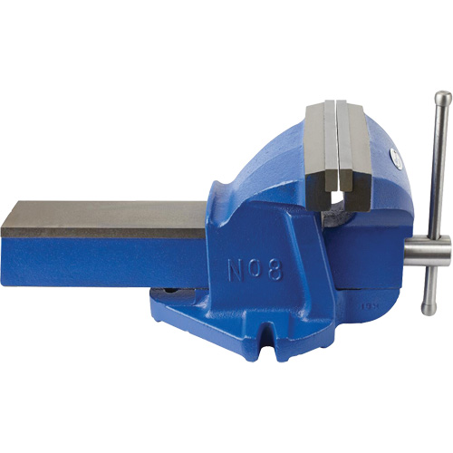 Mechanic's Vise, 8" Jaw Width, 4" Throat Depth Pathway Supply LP