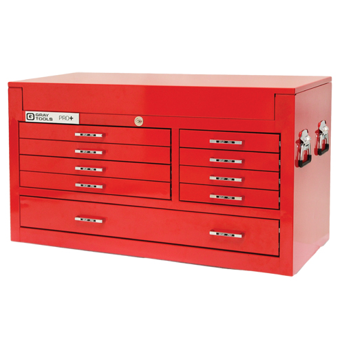 Coffre sup&eacute;rieur de s&eacute;rie PRO+, 42" la, 9 tiroirs, Rouge Pathway Supply LP