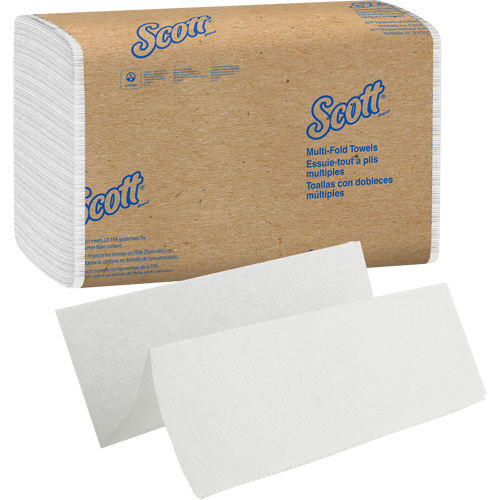 Scott&reg; Essential Multi-Fold Paper Towels, 1 Ply, 9-2/5" L x 9-1/5" W, 250 /Pack Pathway Supply LP