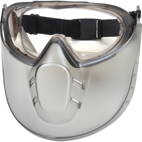 Lunettes de s&eacute;curit&eacute; Capstone Shield avec &eacute;cran facial amovible, Lentille Transparent, Antibu&eacute;e, Ventilation Directe/Ferm&eacute; Pathway Supply LP