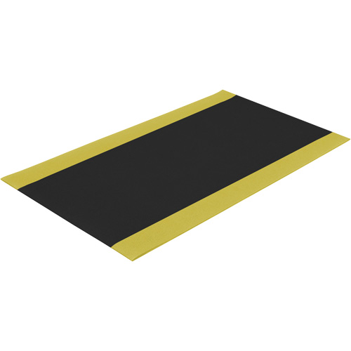 Airsoft Matting, 4' x Lin. Ft. x 3/8", Black/Yellow Pathway Supply LP