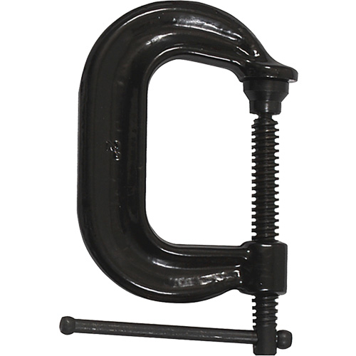 Regular-Duty Deep Throat C-Clamp, 2" (51 mm) Capacity, 2-1/8" (54 mm) Throat Depth Pathway Supply LP