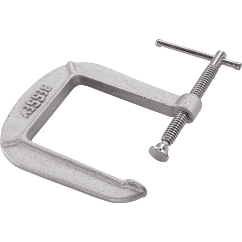 Light-Duty C-Clamp, 3" (76 mm) Capacity, 4-1/2" (114 mm) Throat Depth Pathway Supply LP