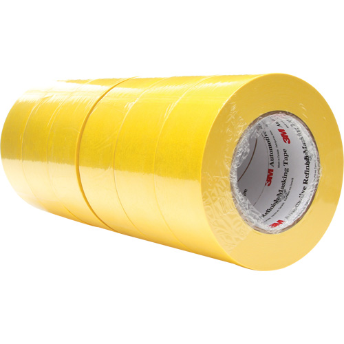 Automotive Refinish Masking Tape 388N, 48 mm (2") x 55 m (180'), Yellow Pathway Supply LP