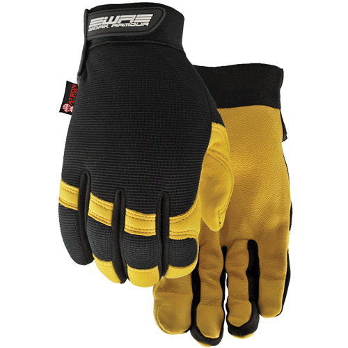 Flextime Water Resistant Gloves, Grain Goatskin Palm, Size Large Pathway Supply LP
