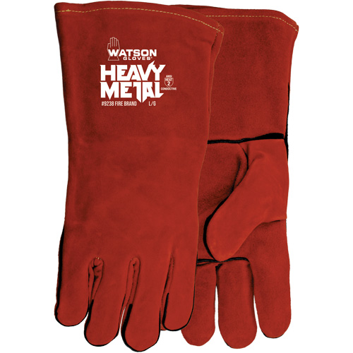 Fire Brand Welding Gloves, Split Cowhide, Size One Size Pathway Supply LP