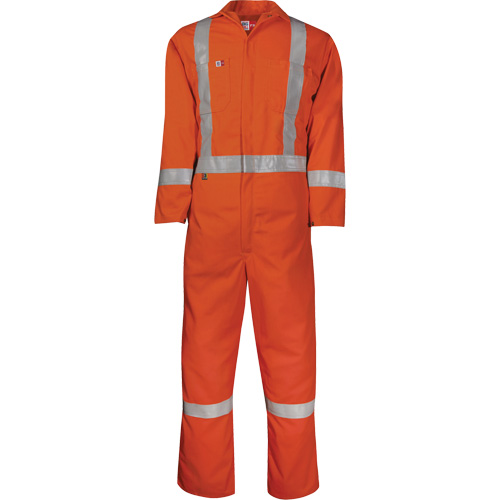 Westex UltraSoft&reg; Unlined Contractor Coveralls, Size 2X-Large, Orange, 8.7 cal/cm² Pathway Supply LP