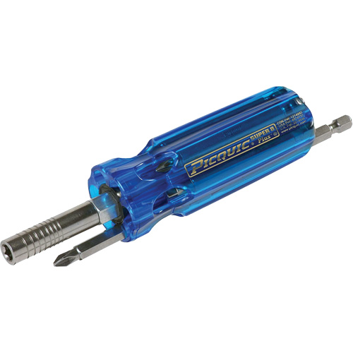 Super 8 Plus Multibit Screwdriver, Plastic Handle Pathway Supply LP