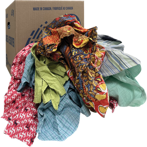 Wiper Rags, Mix Colours, 10 lbs. Pathway Supply LP