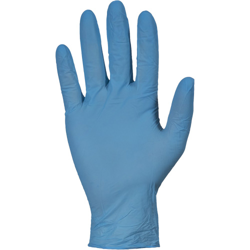 Gants jetables RDNPF KeepKleen, Grand, Nitrile, 4 mils, Sans poudre, Bleu, Classe 2 Pathway Supply LP