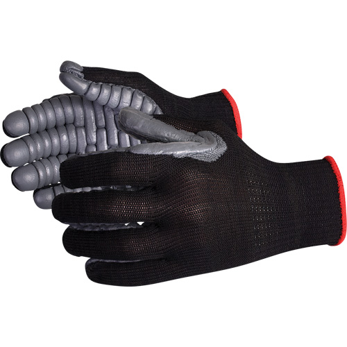 Gants antivibrations &agrave; doigts complets Vibrastop, Taille Grand, Paume Synth&eacute;tique Pathway Supply LP