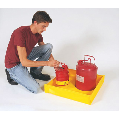 Flexible Ultra-Utility Tray&reg;, 12" L x 12" W x 4.8" H, 1.5 US Gal. Spill Capacity Pathway Supply LP
