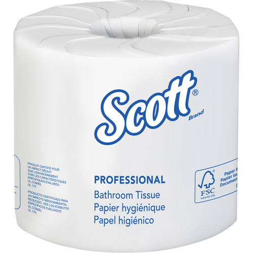Papier hygi&eacute;nique Scott Essential, 2 Pli, 506 Feuilles/Rouleu, Longueur 169', Blanc Pathway Supply LP