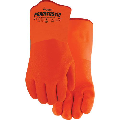 Foamtastic Gloves, One Size, PVC Coating, Foam Shell Pathway Supply LP