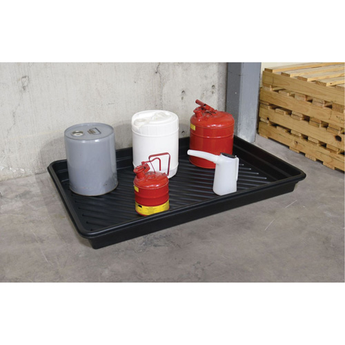 Plateaux Ultra-Utility Trays, 24" lo x 36" la x 4,75" h, Cap. de d&eacute;versement 18 gal. US Pathway Supply LP