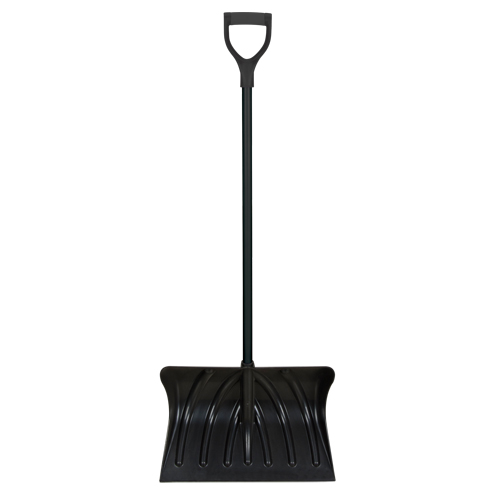 Poly Snow Shovel, Polypropylene Blade, 19-3/4" Wide, D-Grip Handle Pathway Supply LP