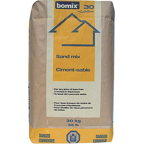Ciment et m&eacute;lange de sable Portland, 66 lb (30 kg)/66 lb (30 kg) Pathway Supply LP