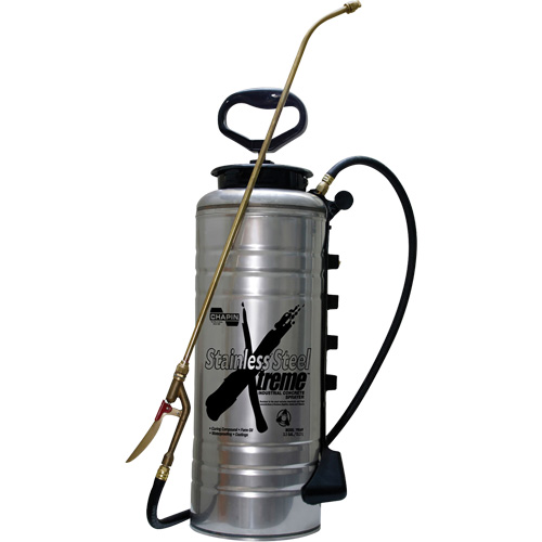 Xtreme Industrial Sprayer, 3.5 gal. (13.25 L), Stainless Steel, 24" Wand Pathway Supply LP