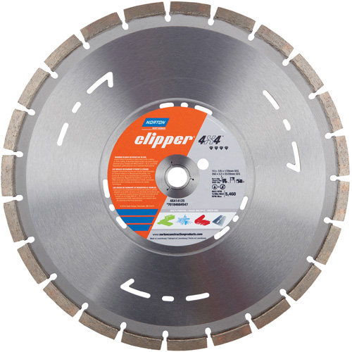 Clipper 4X4 Multi-Purpose Dry Segmented High-Speed Blade Pathway Supply LP