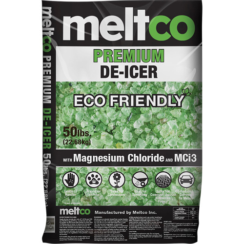 D&eacute;givreur &eacute;cologique de premi&egrave;re qualit&eacute;, Sac, 50 lb (22,7 kg), Point de fonte -25°C (-15°F) Pathway Supply LP