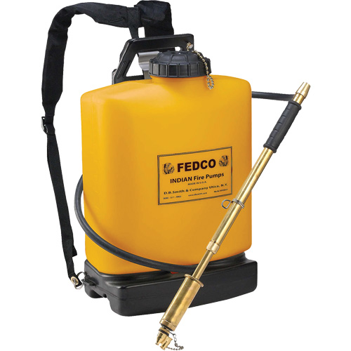 Pompe &agrave; incendie Fedco, 5 gal. (18,9 L), Plastique Pathway Supply LP